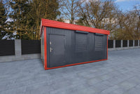 Container Ufficio Doppio (29,4m²) con Bagno