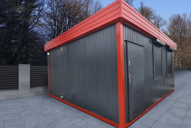 Container Ufficio Doppio (29,4m²) con Bagno