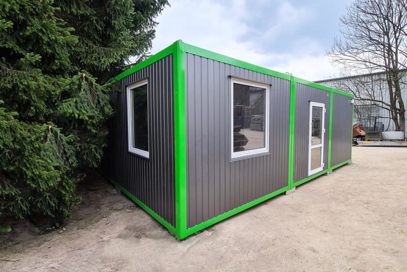 Container Ufficio Doppio (44m²) - Autonomia e Comfort