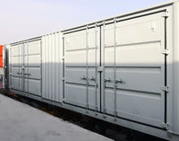 Contenitore High Cube 40 piedi con 2 Porte Laterali - Soluzione Robusta e Versatile per lo Stoccaggio e il Trasporto