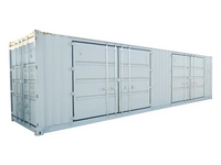Contenitore High Cube 40 piedi con 2 Porte Laterali - Soluzione Robusta e Versatile per lo Stoccaggio e il Trasporto