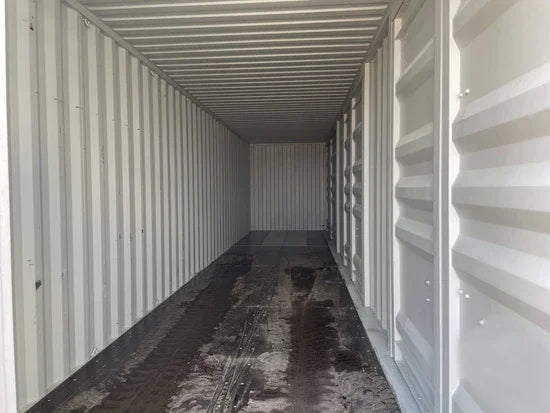 Contenitore High Cube 40 Piedi con 3 Porte Laterali - Spazio Versatile e Accesso Ottimizzato