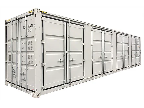Contenitore High Cube 40 Piedi con 4 Porte Laterali - Accesso Totale e Protezione Completa