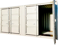 Contenitore High Cube 40 Piedi con 4 Porte Laterali - Accesso Totale e Protezione Completa
