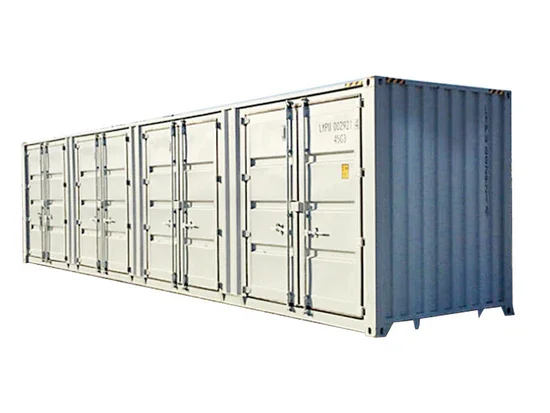 Contenitore High Cube 40 Piedi con 4 Porte Laterali - Accesso Totale e Protezione Completa