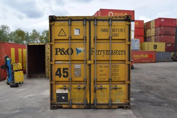 Contenitore Marittimo 45 Piedi High Cube Usato - Spazioso e Robusto