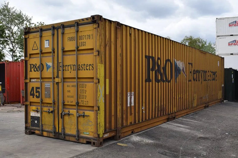 Contenitore Marittimo 45 Piedi High Cube Usato - Spazioso e Robusto