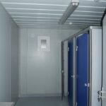 Modulo Sanitario 24m² - Completo con Docce e WC (8,2x2,92m)