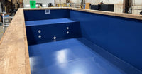 Piscina Container 20' Premium con Deck in Cedro ed Epoxi