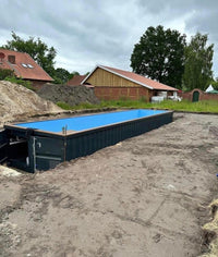 Piscina Container 40' con Spa Idromassaggio Integrata