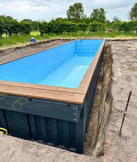 Piscina Container 40' con Spa Idromassaggio Integrata