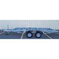 Rimorchio per Mini Tiny House 4m x 2m - Timone Smontabile (1500 kg)