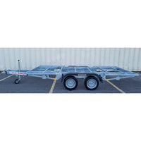 Rimorchio per Mini Tiny House 4m x 2m - Timone Smontabile (1500 kg)