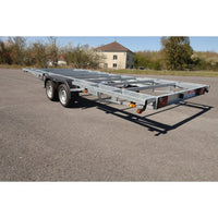 Rimorchio per Tiny House 5,40m x 2,44m - Timone Smontabile (3500 kg)