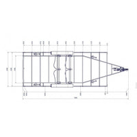 Rimorchio per Tiny House 6m x 2,44m - Telaio Ribassato e Componenti KNOTT