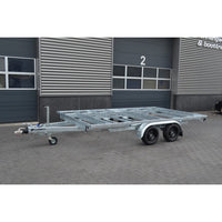 Rimorchio Tiny House 4,2m 1800kg - Telaio Staccabile Monoasse
