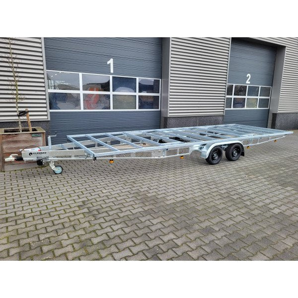 Rimorchio Tiny House 7,20m x 2,44m con Telaio Staccabile - 3500 kg