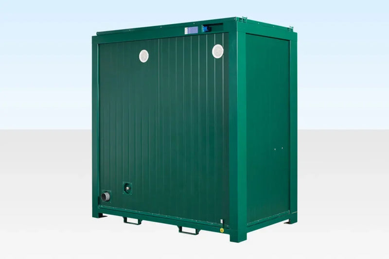 Toilette Doppia 1+1 - 8x5 Piedi (Verde)