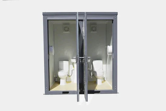 Toilette Portatile Bastone - 2 Cabine Private