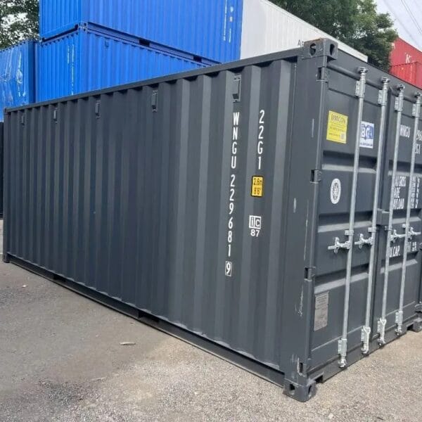 Container 20 Piedi Standard Nuovo (Primo Viaggio) - RAL 7016